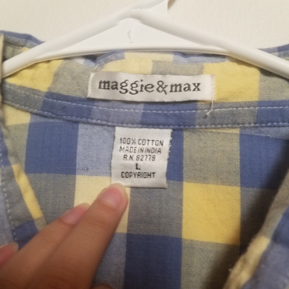 ‼️LAST CALL‼️Embroidered Flannel 2-piece Button Shirt - Picture 3 of 7